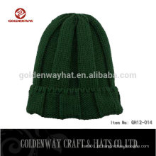 Moda chapéus de gorro de designer verde escuro para inverno